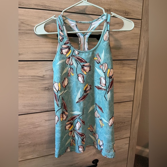 Calia by Carrie Underwood athletic floral top Extra Small - Picture 1 of 4